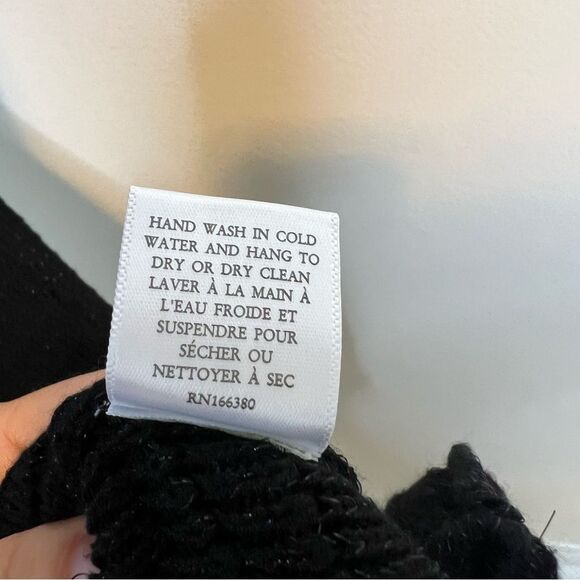 Torn by Ronny Kobo Black Madi Knit Open Back Bodycon Bohemian Beach Dress Sz S - Picture 10 of 10